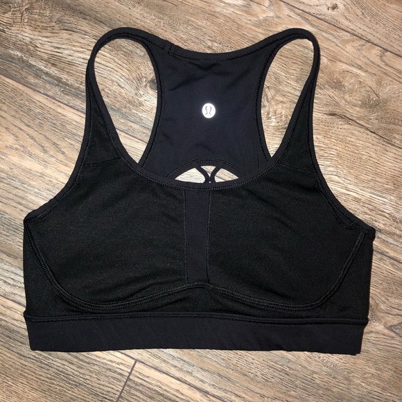 Lululemon Black Sweaty or Not Sports Bra - Picture 6 of 14